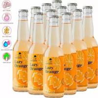 Напиток газированный Апельсиновый лимонад без сахара газированный / Lemonardo Lazy Orange, 330мл. 12шт