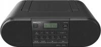 Аудиомагнитола Panasonic RX-D550E-K черный 20Вт CD CDRW MP3 FMdig USB BT