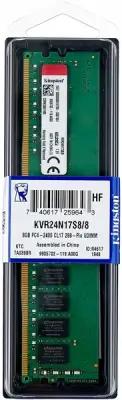 Оперативная память Kingston 8 ГБ DDR4 2400 МГц RDIMM CL17 KVR24R17S4/8