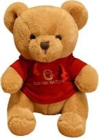 Плюшевая мягкая игрушка бурый медведь в кофточке 40 см, подарок для девочек и мальчиков, WBL12314