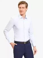 Приталенная мужская рубашка KANZLER 264478 белая, размер 38