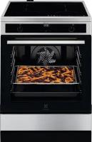 Плита с духовкой электрическая ELECTROLUX LKI64020AX