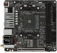 Материнская плата ASRock B450GAMING-ITX/AC Socket AM4 AMD B450 2xDDR4 1xPCI-E 16x 4 mini-ITX Retail