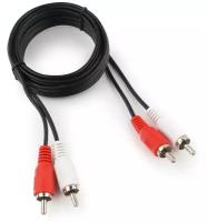 Кабель аудио соединительный 2 RCA (m) - 2 RCA (m), 1,8м Cablexpert CCA-2R2R-6