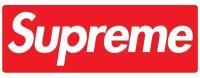 Наклейка Supreme 15х5 см