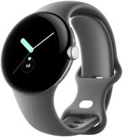 Умные часы Google Pixel Watch 41 мм Wi-Fi, Polished Silver/Charcoal