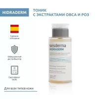 Sesderma HIDRADERM Oatmeal roses water - Тоник увлажняющий для кожи лица с экстрактами овса и розы, 200 мл