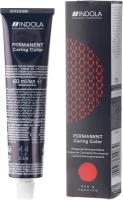 Indola Permanent Caring Color стойкая крем-краска для волос Red & Fashion, 4.4, Светлый коричневый медный, 60 мл