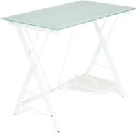 TetChair компьютерный стол GD-01, ШхГхВ: 90х54х74 см, цвет: white