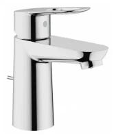 Смеситель для раковины GROHE BauLoop с донным клапаном, хром (23335000)