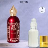 Gratus Parfum Hayati духи унисекс масляные 3 мл (масло) + подарок