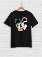 Футболка унисекс Printech "Микки Маус/Mickey Mouse/Минни Маус/Любовь" Черная M FU-GB19P1/BL-M