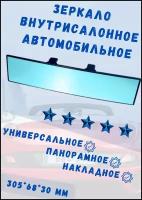 Зеркало заднего вида Политех ВН 2Г, голубое