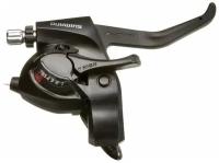 Шифтер с тормозной ручкой Shimano ST-EF41-7R, 7 ск., правый, черный, 31012300