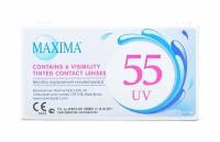 Контактные линзы Maxima 55 UV R 8.6, D -7.0, DIA 14.2, 6 линз