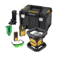 DeWalt DCE079D1G Лазерный уровень ротационый c ЗЕЛ. лучом(18В, 2.0Ah*1, дальность 80/600м, 0.05 мм/м)