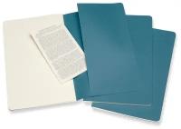 Блокнот Moleskine CAHIER JOURNAL CH018B44 13х21 см обложка картон 80стр. без линовки, голубой (3шт)