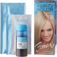 ESTEL Vital Quality Color стойкая гель-краска для волос, 138 бежевый блондин