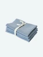 Mjolk Муслиновые салфетки 25х25 см 4 шт., storm gray