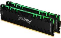 Оперативная память Kingston DDR4 16Gb (2x8Gb) 4000 MHz pc-32000 FURY Renegade RGB (KF440C19RBAK2/16)