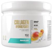 Maxler Collagen Hydrolysate Гидролизованный коллаген с витамином С 150 г Абрикос-Манго