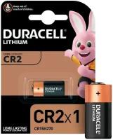 Батарейка Duracell Ultra CR2 (3 В) литиевая (блистер, 1шт.) (75054620)