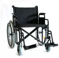 Кресло-коляска Мега-Оптим 711 АЕ PU повышенной грузоподъемности