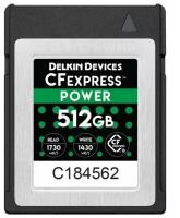 Карта памяти Delkin Power CFexpress Type B 512GB R1730/W1430MB/s (DCFX1-512)