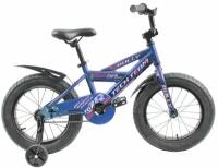 Велосипед детский TechTeam Bully 16" Fat Bike, синий