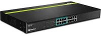 16-портовый коммутатор TRENDnet TPE-T88g GREENnet PoE+ 10/100 Мбит/c