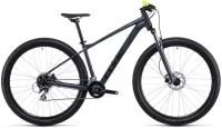 Велосипед CUBE Aim Pro grey n flashyellow 20" (2023) размер рамы 18 дюймов, диаметр колеса 29 дюймов