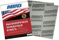 Бумага наждачная Abro универсальная на тканевой основе высокопрочная Р 320 ABRO STS-320-R | цена за 1 шт