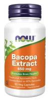 Bacopa Extract, 450 мг, 100 г, 90 шт
