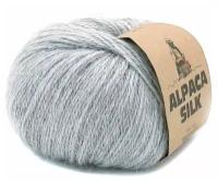 Пряжа Alpaca Silk Michell - 3 мотка (150 м, 50 гр), цвет 0434