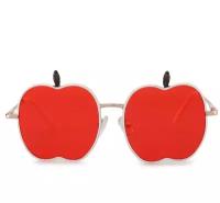 Детские солнцезащитные очки «Яблочки» VD7074 Red