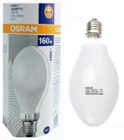 Лампа Газоразрядная OSRAM ДРВ HWL 160W 225V E27 3100lm d76x168 Лампа ртутная Дневной белый свет, уп. 1шт