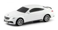 Машина металлическая Uni-Fortune RMZ City 1:64 Mercedes-Benz C63 S AMG Coupe 2019, белый 344991S-WH