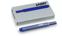 Картриджи для перьевой ручки Lamy T10, Синий, 5 шт