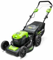 Аккумуляторная газонокосилка Greenworks GD40LM46SP