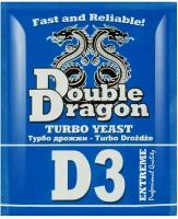 Дрожжи спиртовые Double Dragon D3 Extreme, 1 шт. 92 гр