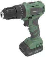 Аккумуляторная ударная дрель-шуруповерт MarsWorker 12V Lithium Impact Drill, Зелёная (MSBLID1201-04)