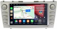 Штатная магнитола Canbox H-Line 4197-9-CAMRYV40 для Toyota Camry XV40 (2006-2011) на Android 10 (4G-SIM, 8/128, DSP, QLed)