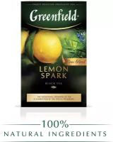 Чай черный Greenfield Lemon Spark, апельсин, лимон, 100 г