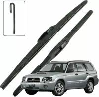 Дворники Subaru Forester (2) SGS11 Субару Форестер СГ 2002 2003 2004 2005 Щетки стеклоочистителя гибридные ОЕМ для автомобиля 530-480 2 шт