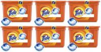 Капсулы для стирки Tide Pods Альпийская Свежесть, для всех видов тканей, 15 шт, комплект: 6 упаковок