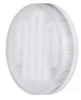 Лампа энергосберегающая Paulmann Disc 9Вт 320Лм 2700К GX53 230В Опал 88323