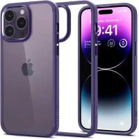 Защитный чехол Spigen Ultra Hybrid для iPhone 14 Pro Max Deep Purple