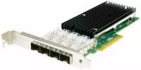 Сетевая карта LR-LINK LREC9804BF-4SFP+ PCI-Express 2.0 среда передачи данных волокно 10Gb/s