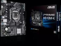 Материнская плата ASUS PRIME H510M-K, Socket1200, Intel H510, mATX