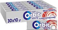 Orbit "White Классический" жевательная резинка без сахара, 30 пачек по 13,6 г